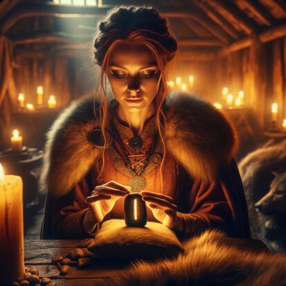 Rune Reading with Divine Message, Personal Sigil, Affirmation and Ritual