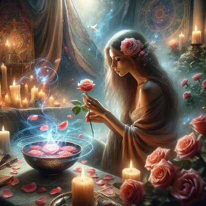 Ritual of the Rose Reading & Free Blessing+ Rose Oracle Card